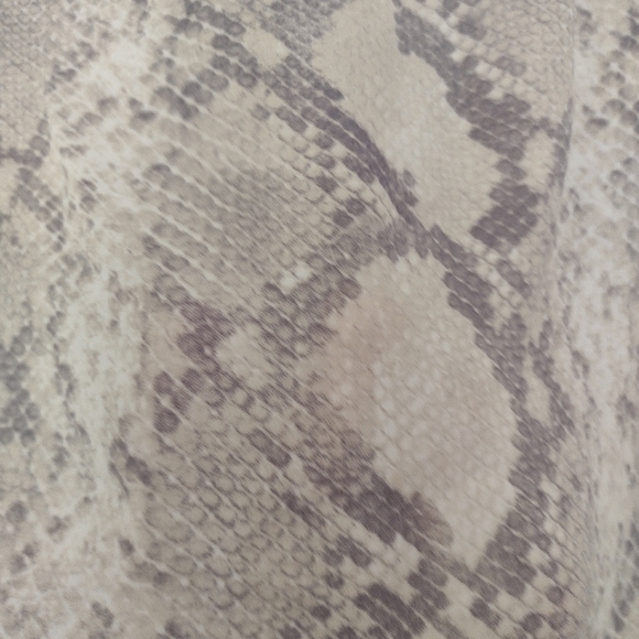 Entro Sheer Snake Skin Print Shirt - Picture 2 of 4